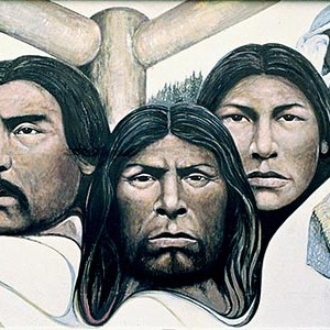 Native Heritage Painted by Paul Ygartua
