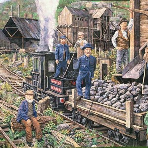 Mural #22 — Lenora Mines at Mt Sicker