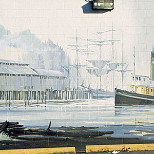 Mural #15 — Chemainus Tug Boat