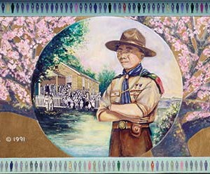 Mural #30 — The Lone Scout