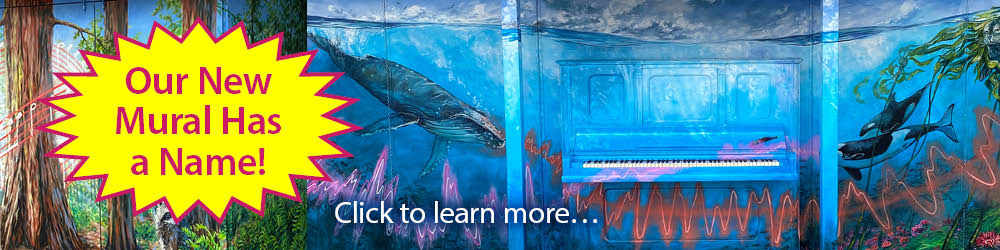 Our new mural has a name!