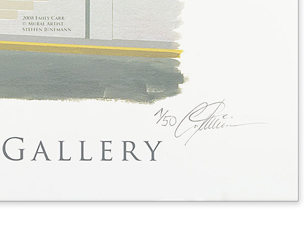 Emily Carr's Beloved-Trees-Limited Edition Print - Detail Emily Carr's Beloved-Trees-Limited Edition Print - Detail