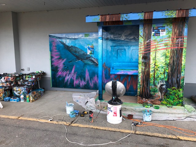 Construction almost complete (Feb. 24, 2020).