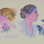 Mural #18 - Julia Askew-First Child Of European Ancestry Born In The Chemainus Valley