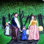 Mural #41- Chemainus Outdoor Gathering -1