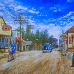 Mural #45 — Chemainus Road - Circa 1945